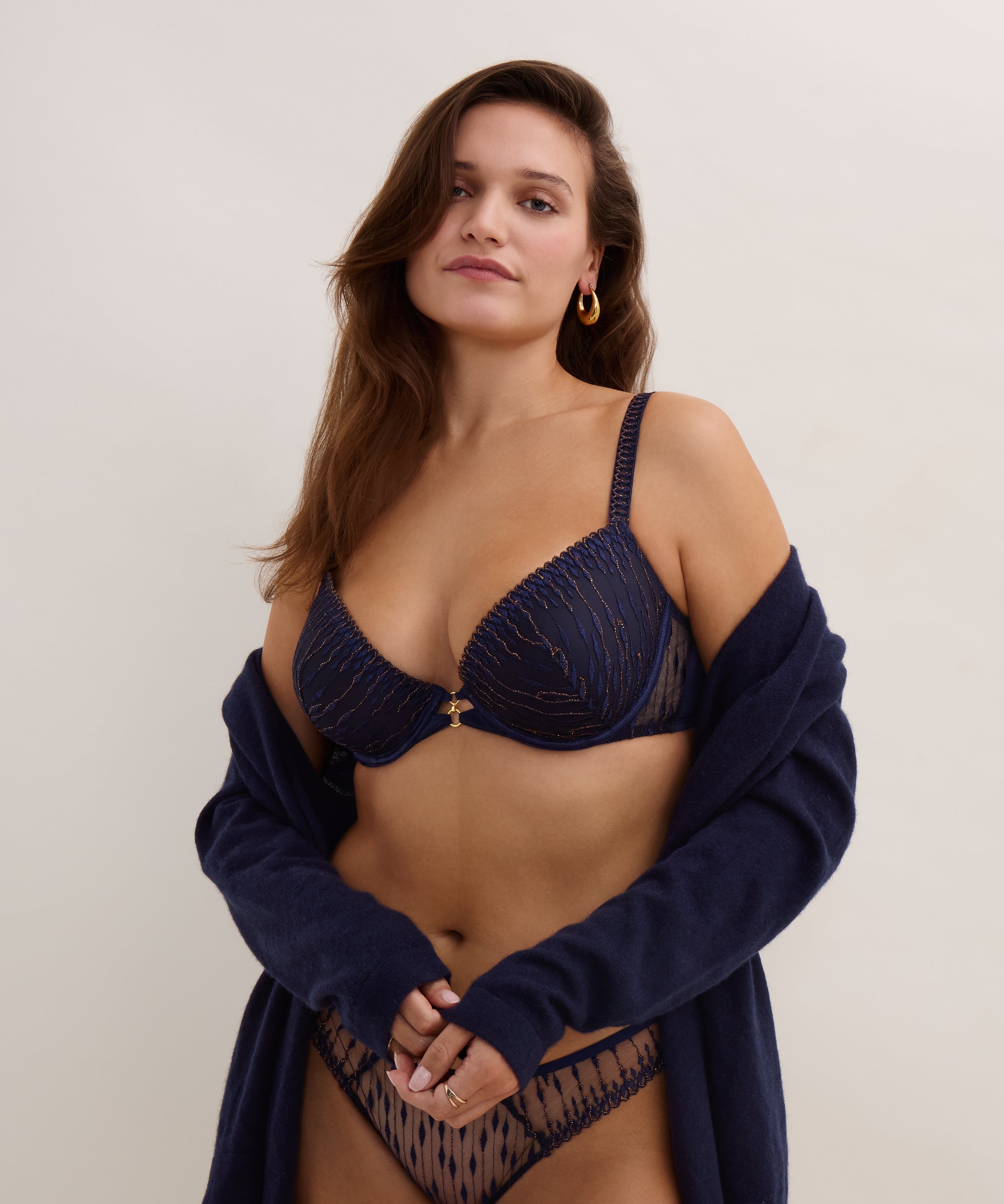 Voodoo Kiss Soutien-gorge Push-up coques Blue Moon