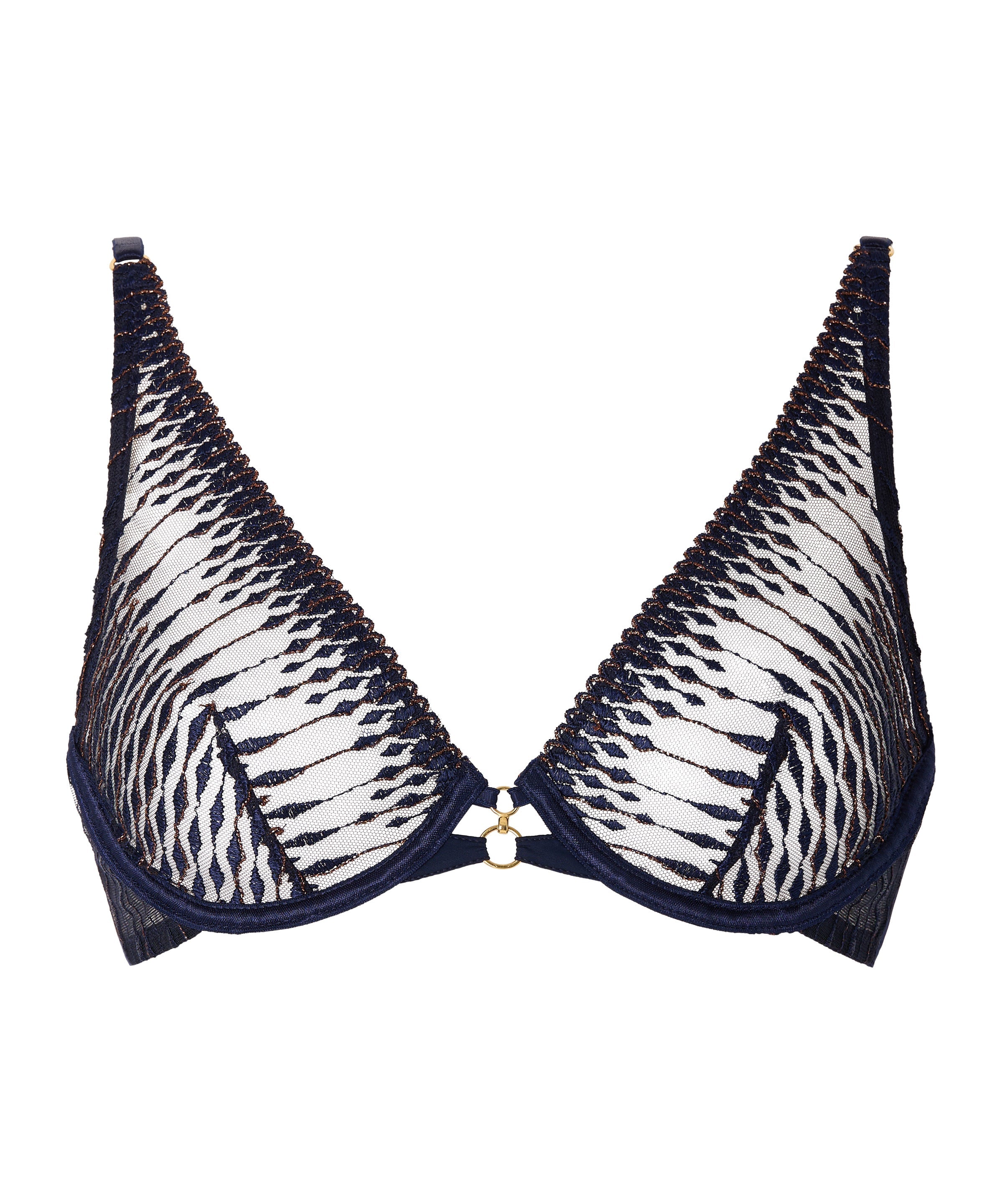 Voodoo Kiss Soutien-gorge Triangle avec armatures Blue Moon