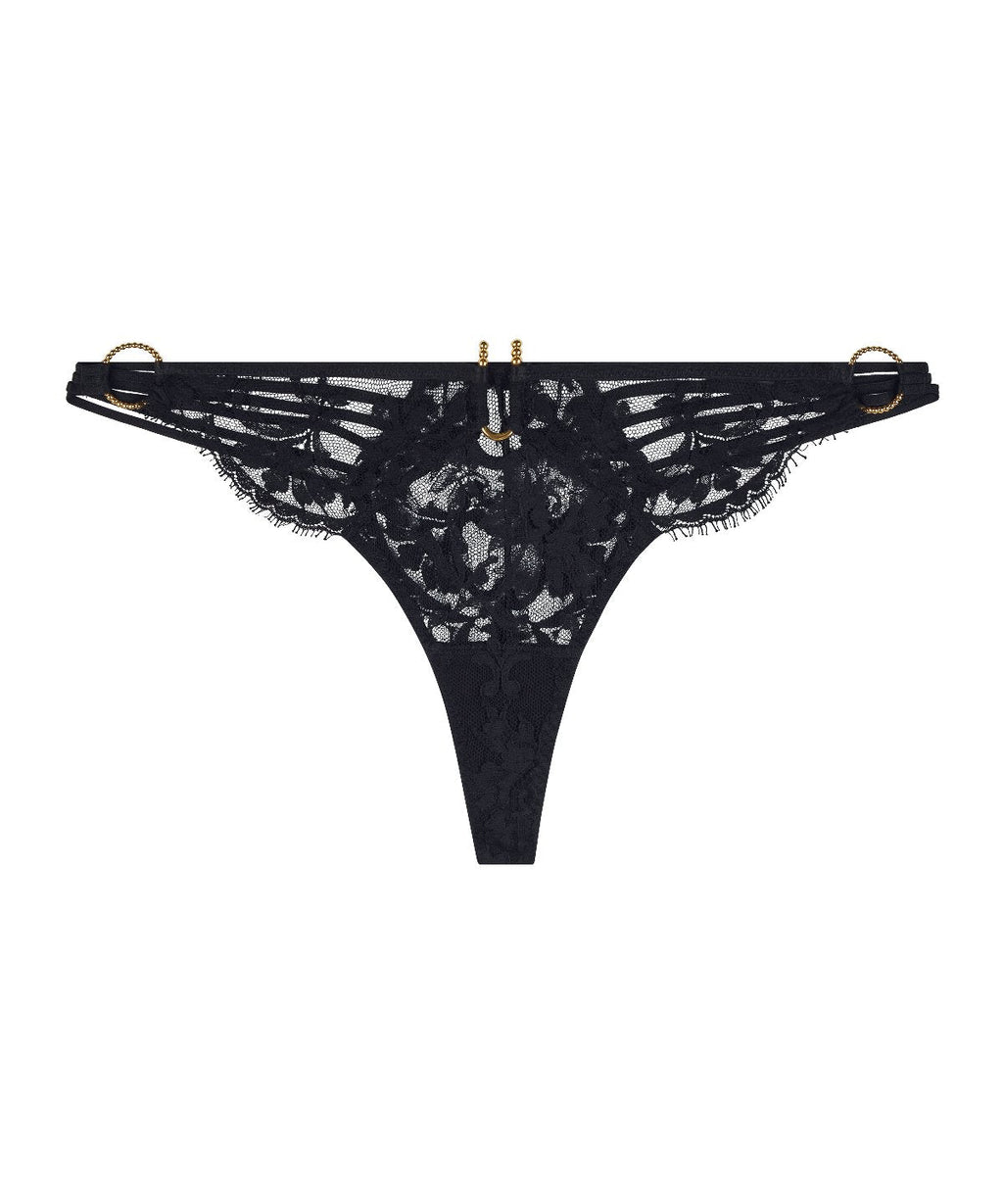 Under Your Spell Tanga Ultra Black