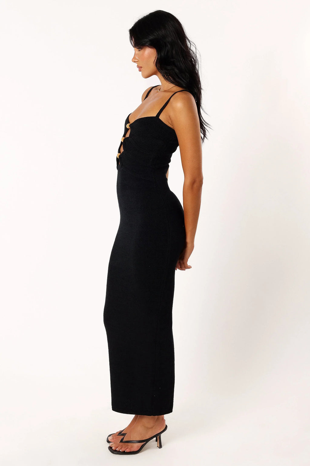 Robe midi Normani - Noir