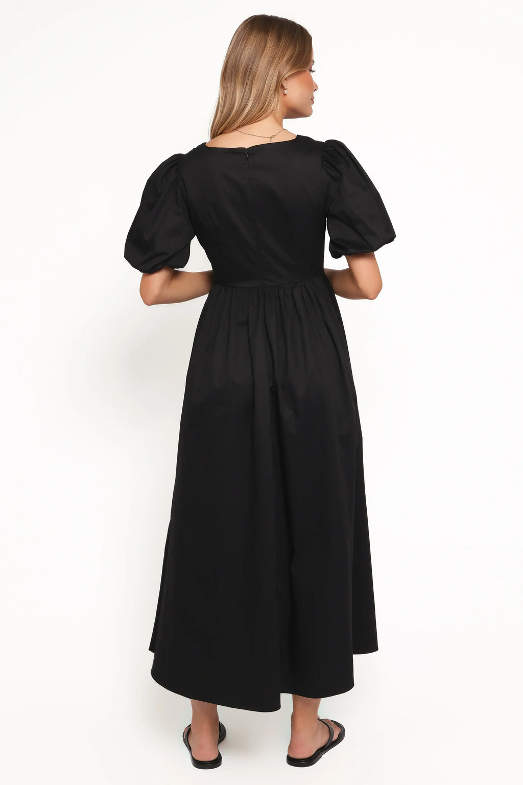 Robe longue Karla – Noir