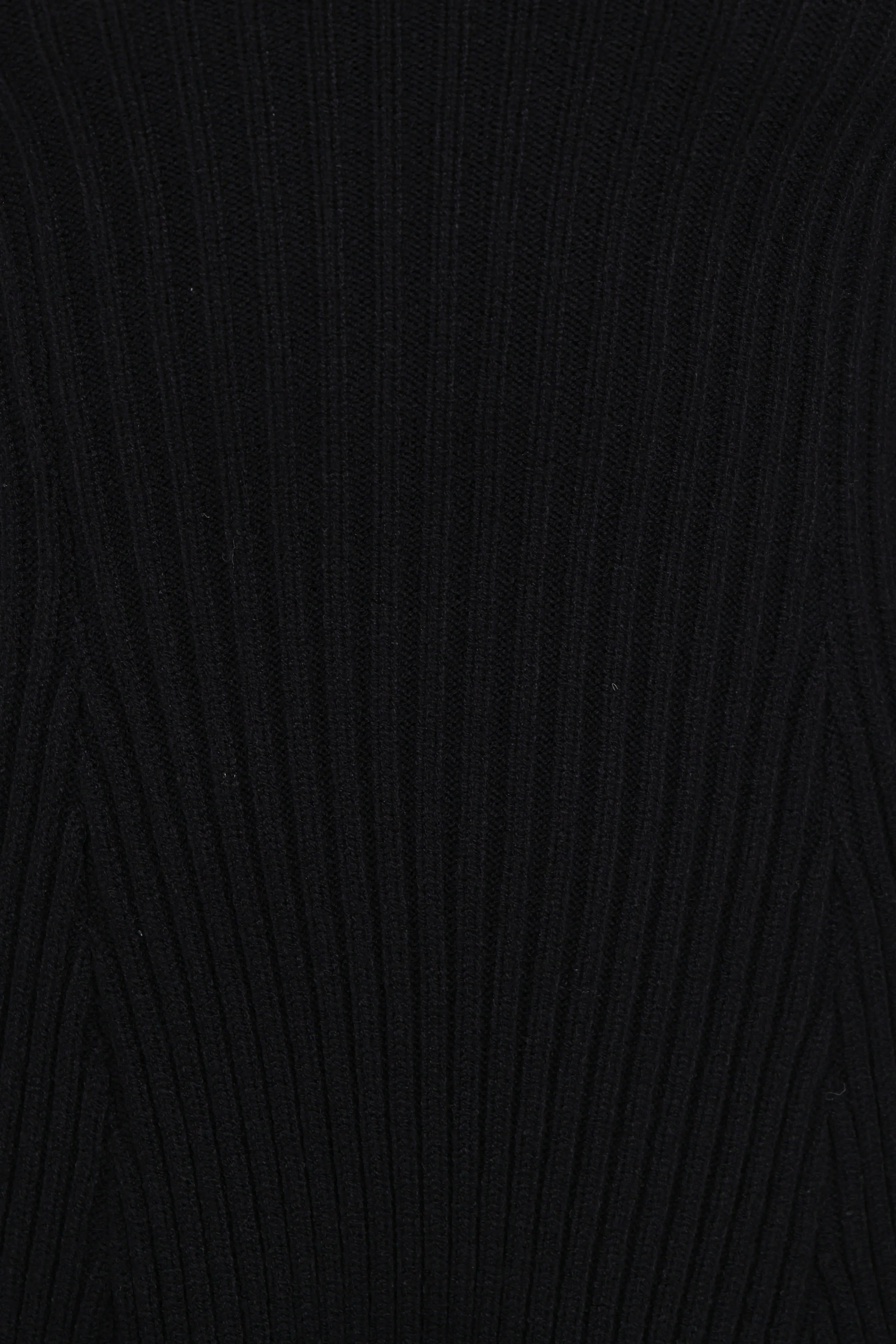 Francisco Long Sleeve Mini Dress - Black