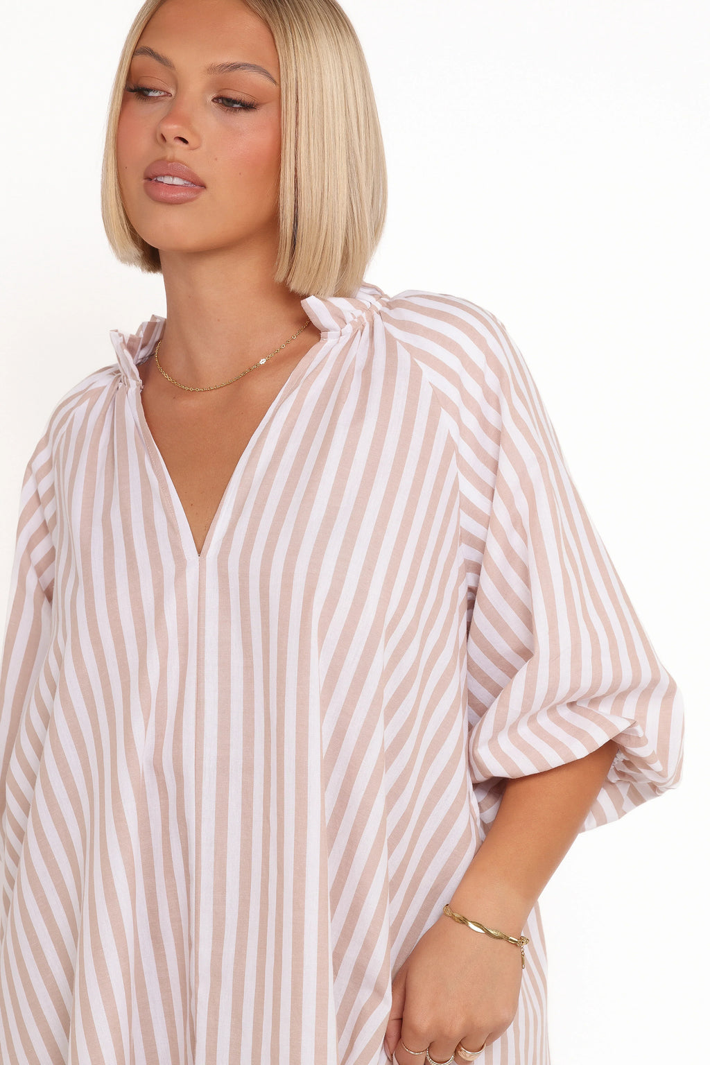 Mini-robe Doran - Blanc cassé