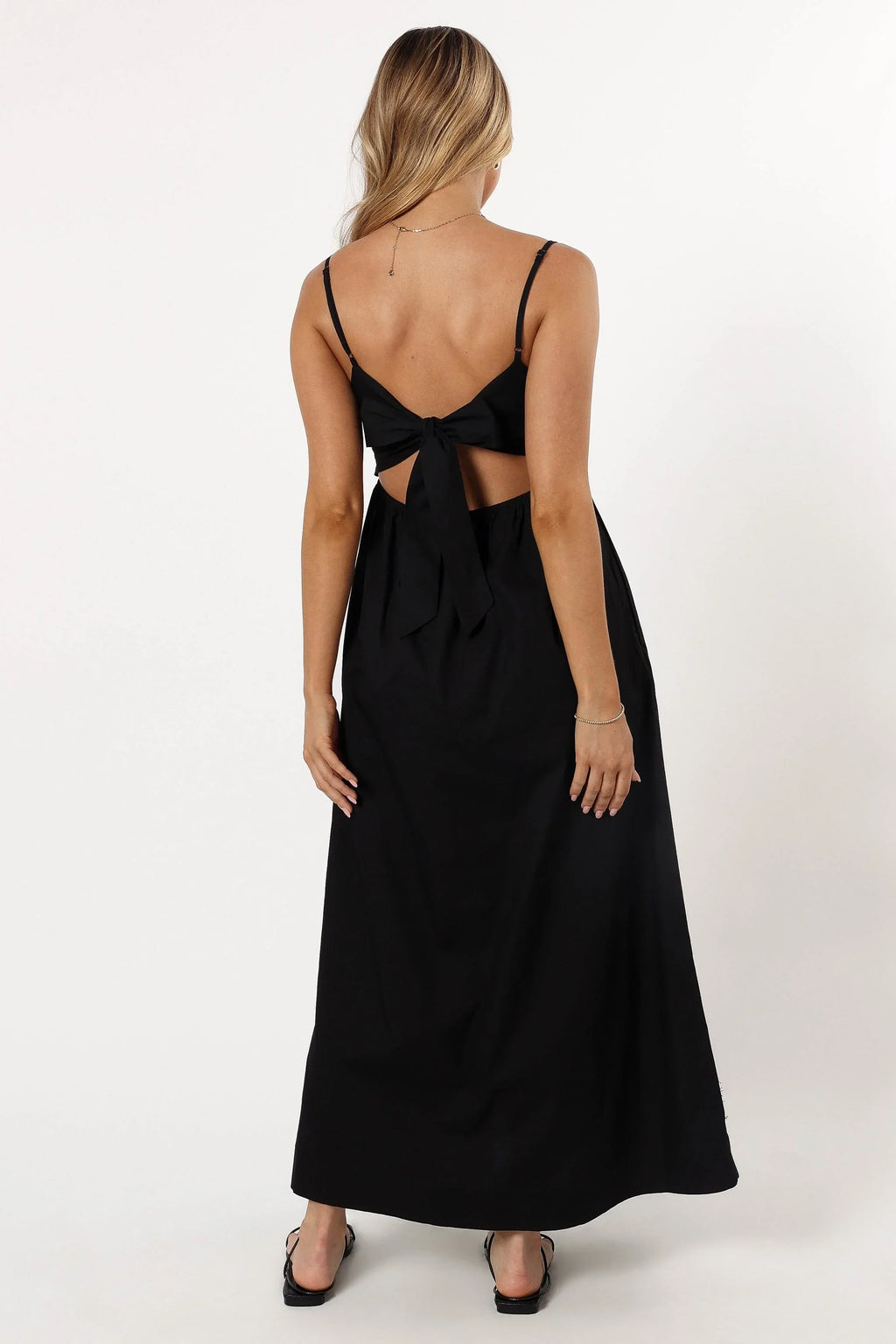 Robe midi Alena - Noire