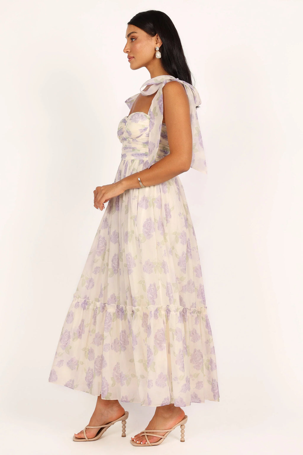 Robe midi Floret - Lavande