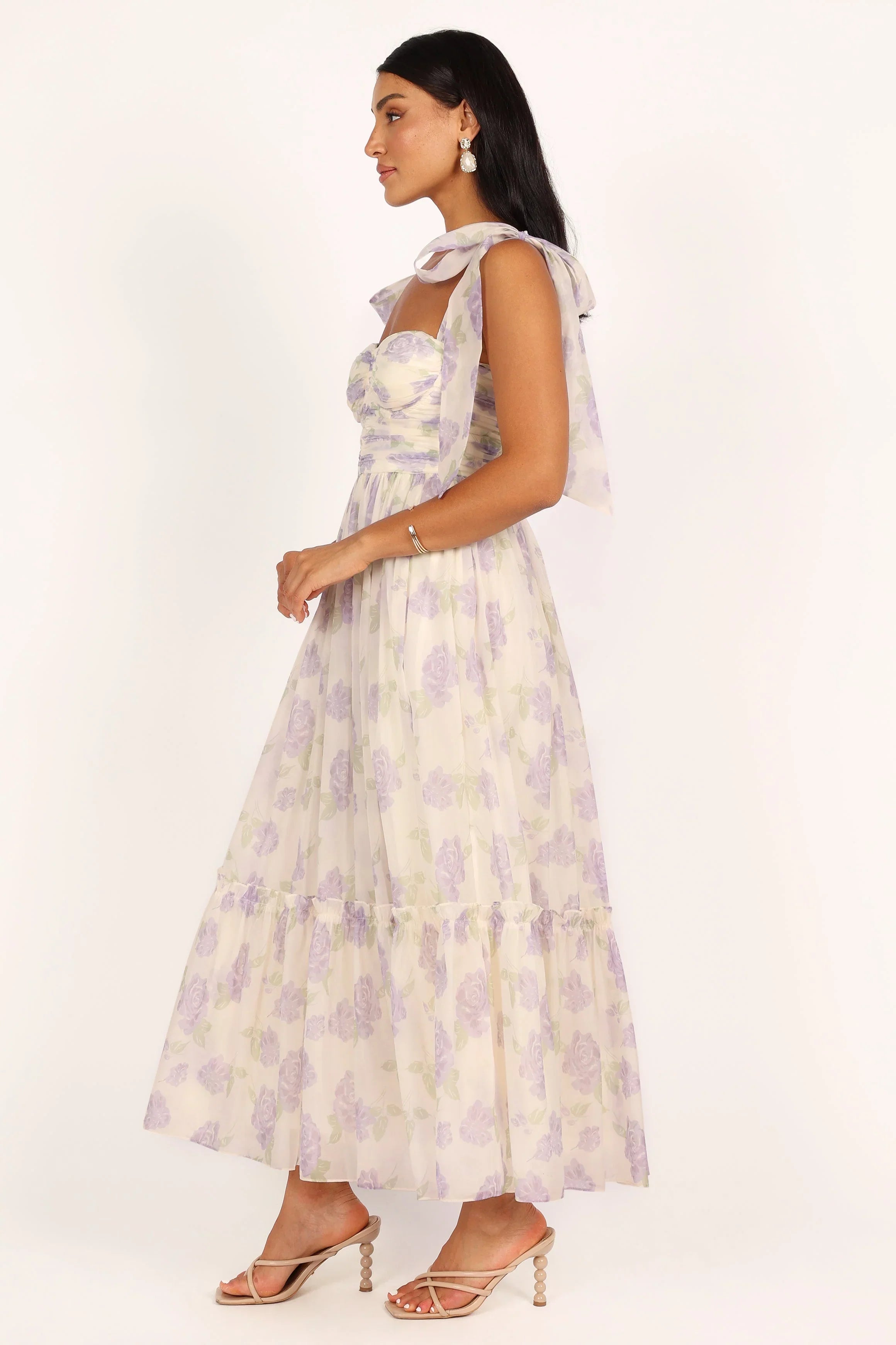 Robe midi Floret - Lavande