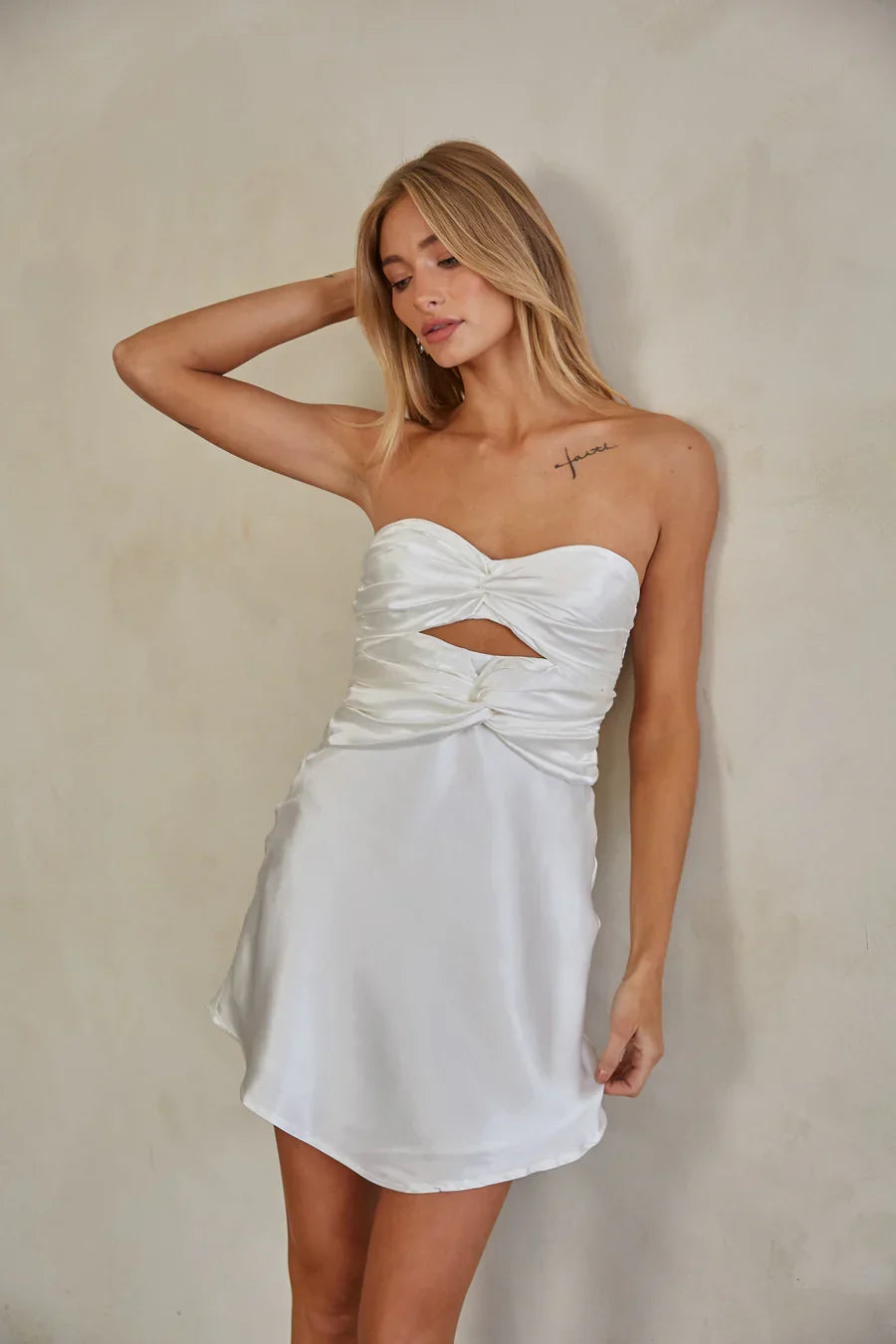 Mini-robe Lorelai Double Twist Tie
