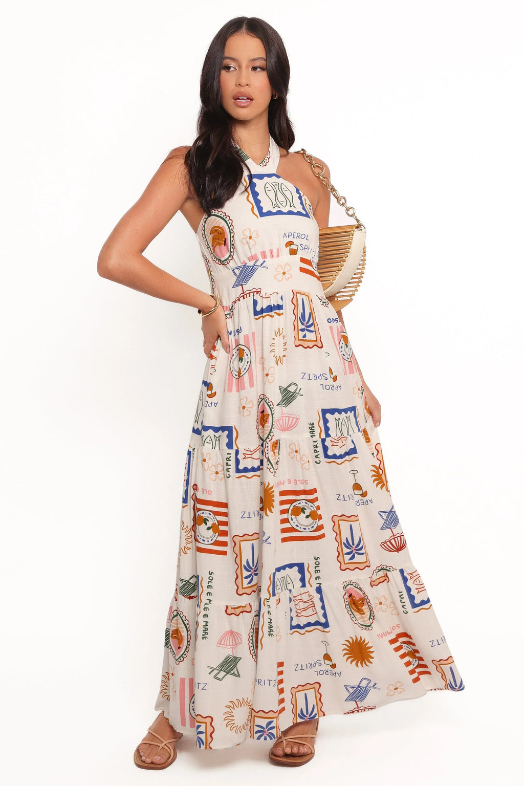 Robe longue Jelena - Oasis océanique