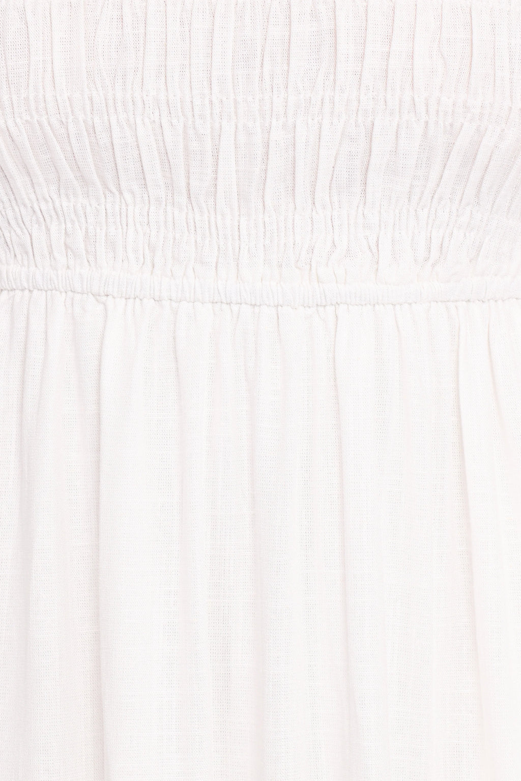 Emari Puff Sleeve Mini Dress - White