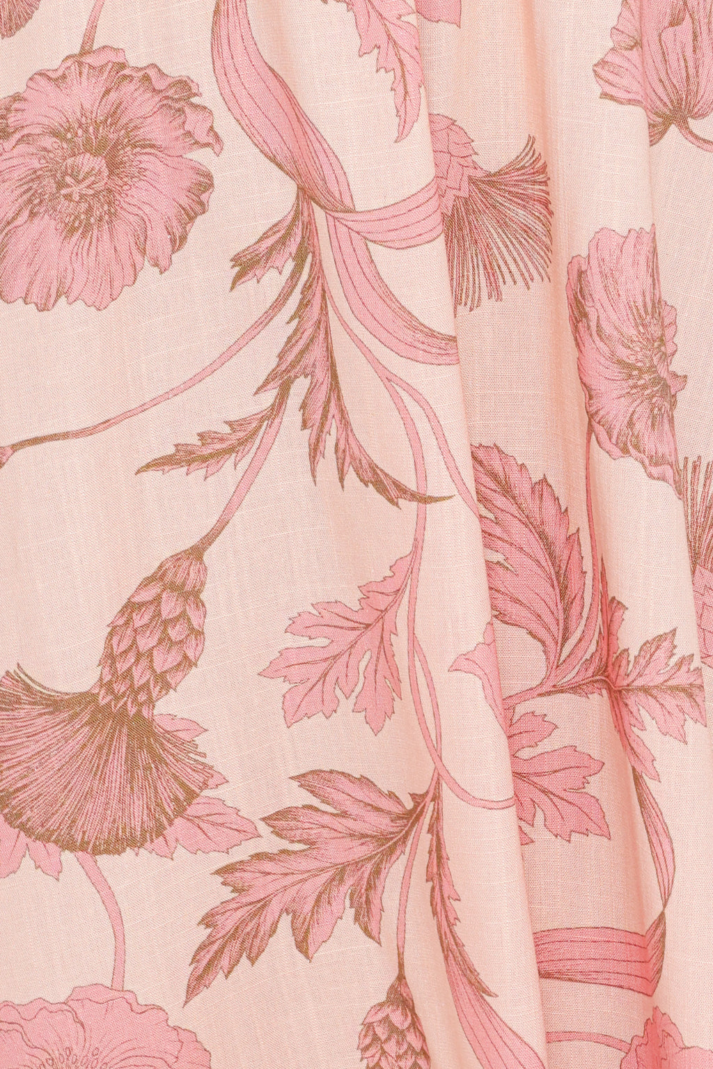 Robe longue Bowman – Rose fleuri