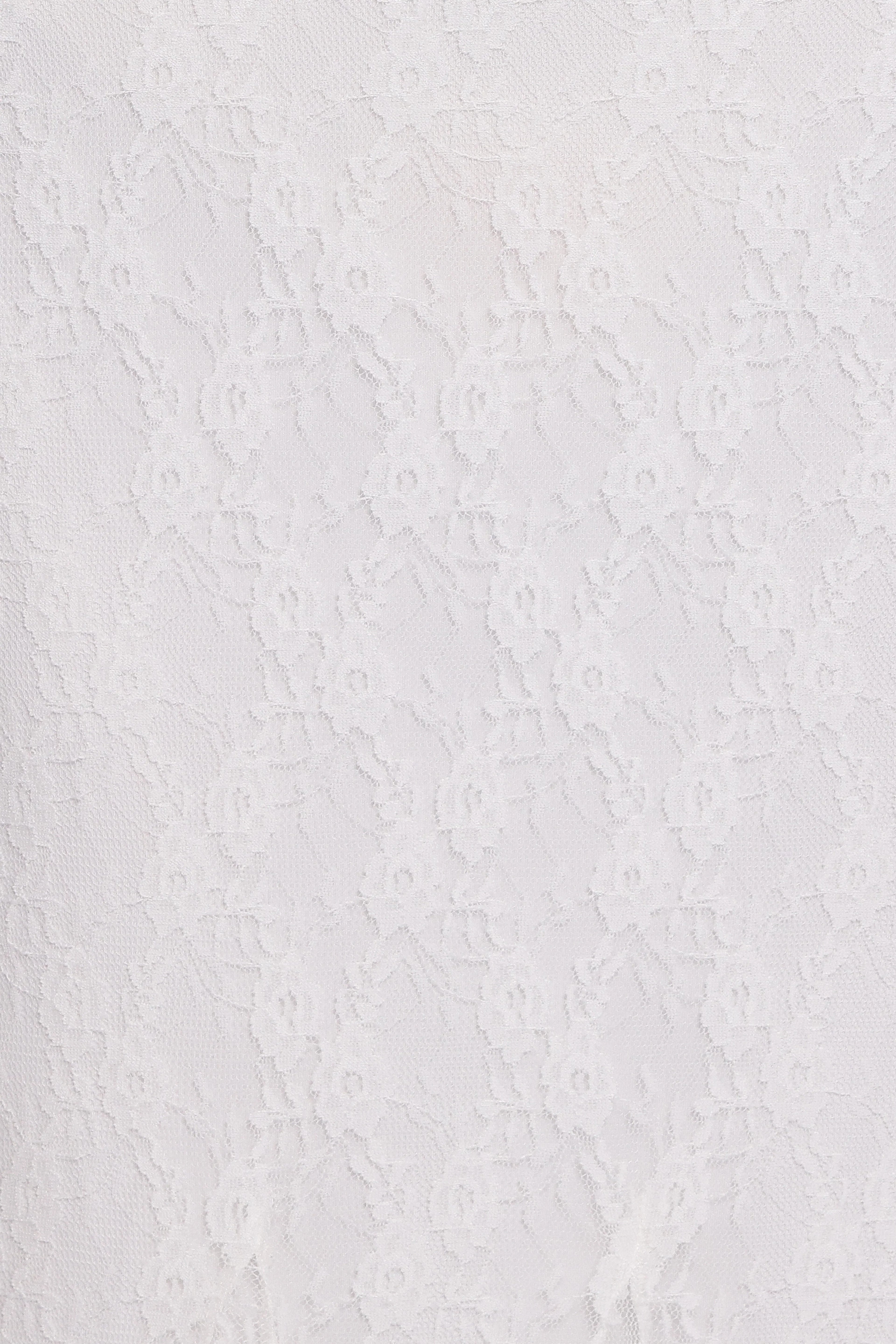 Robe longue Evelon à épaules dénudées - Blanc