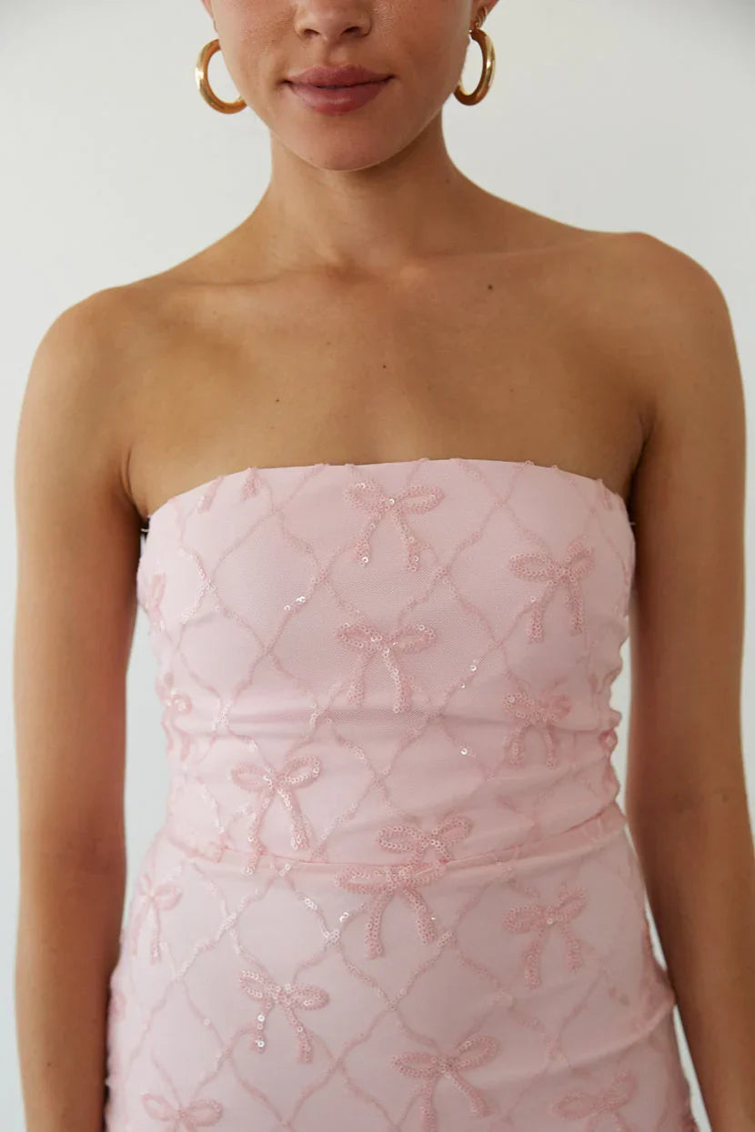 Mini-robe à sequins Mila Coquette