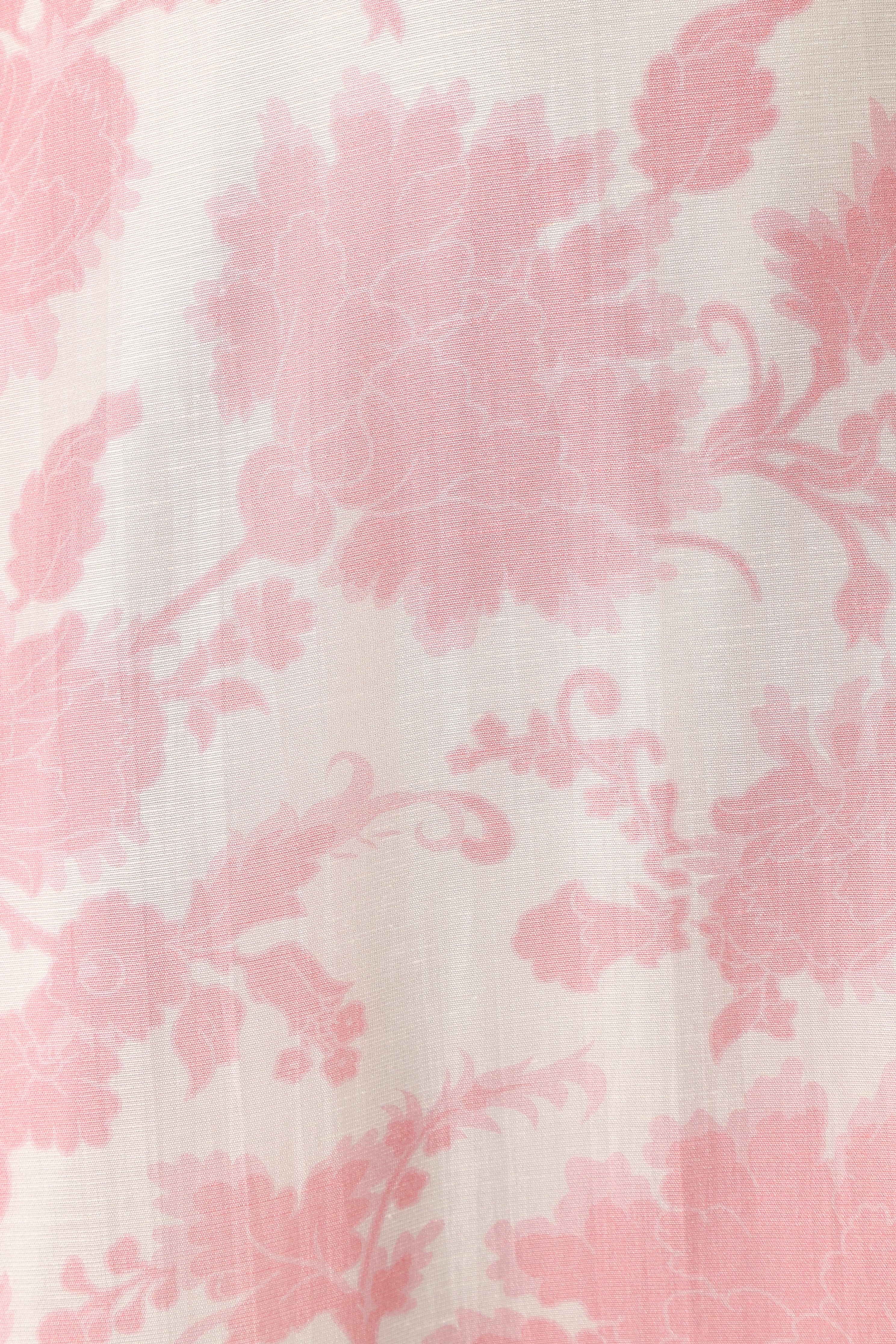 Robe longue Rori Ruffle – Imprimé floral rose
