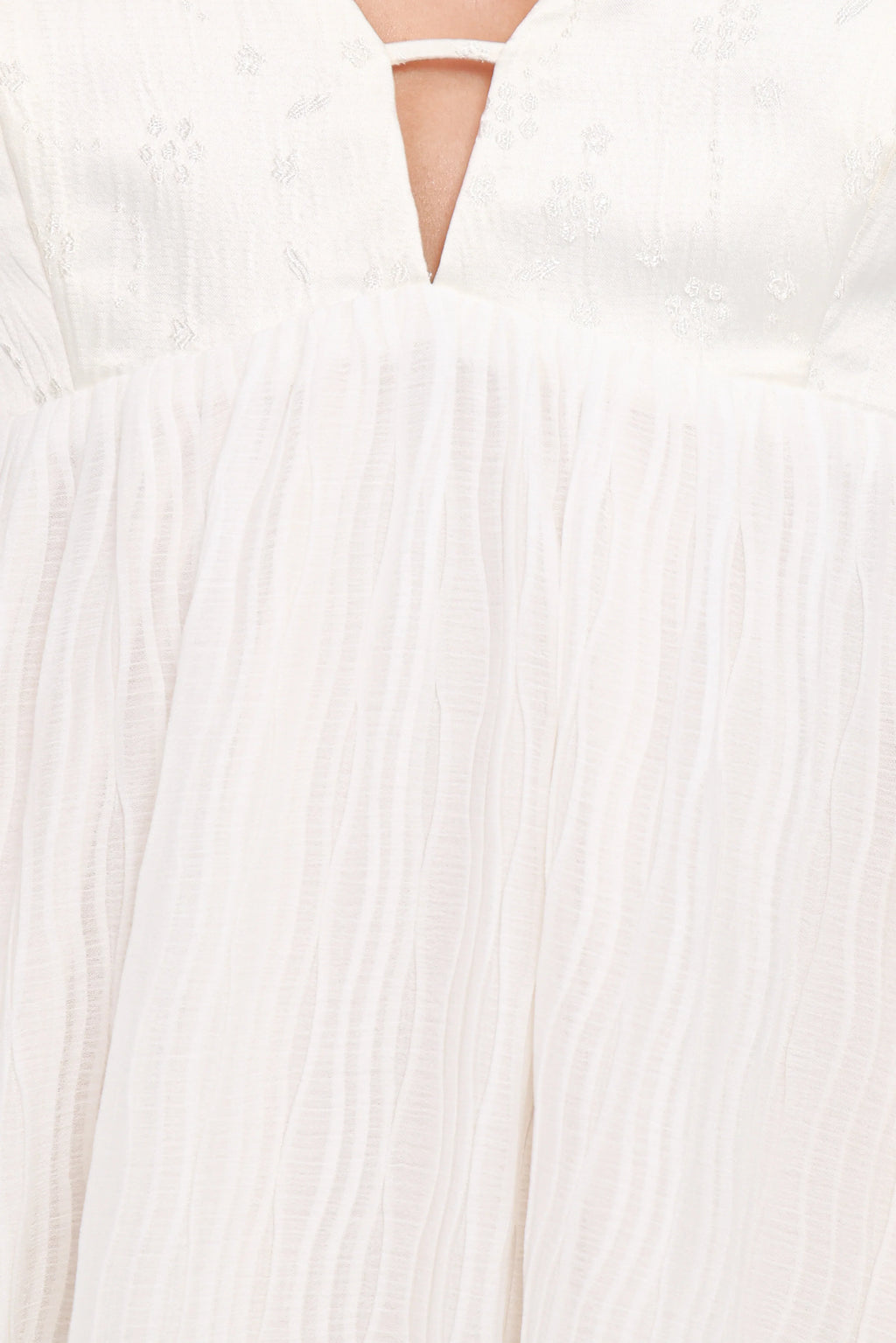 Mini-robe Lorna - Ivoire