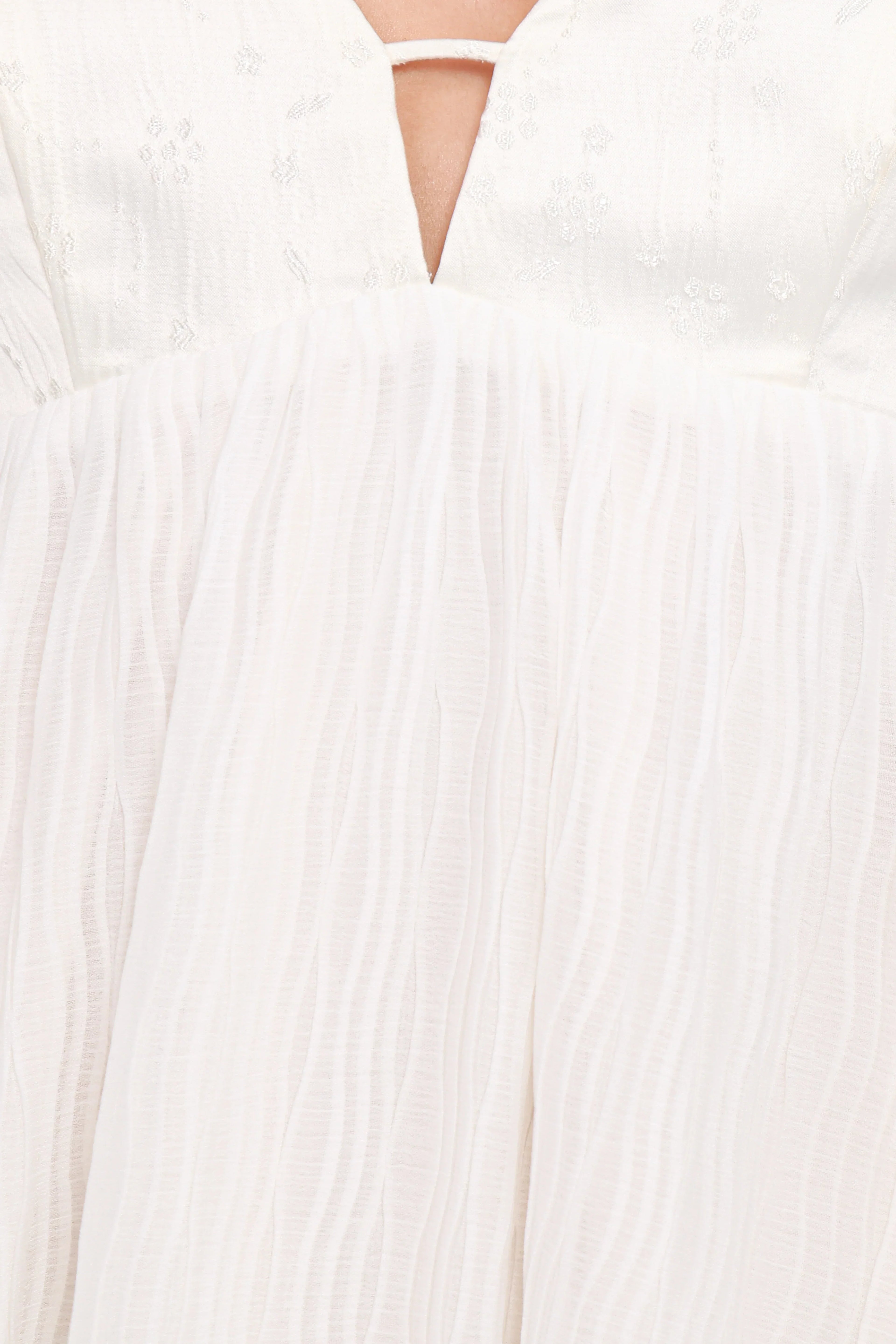 Mini-robe Lorna - Ivoire
