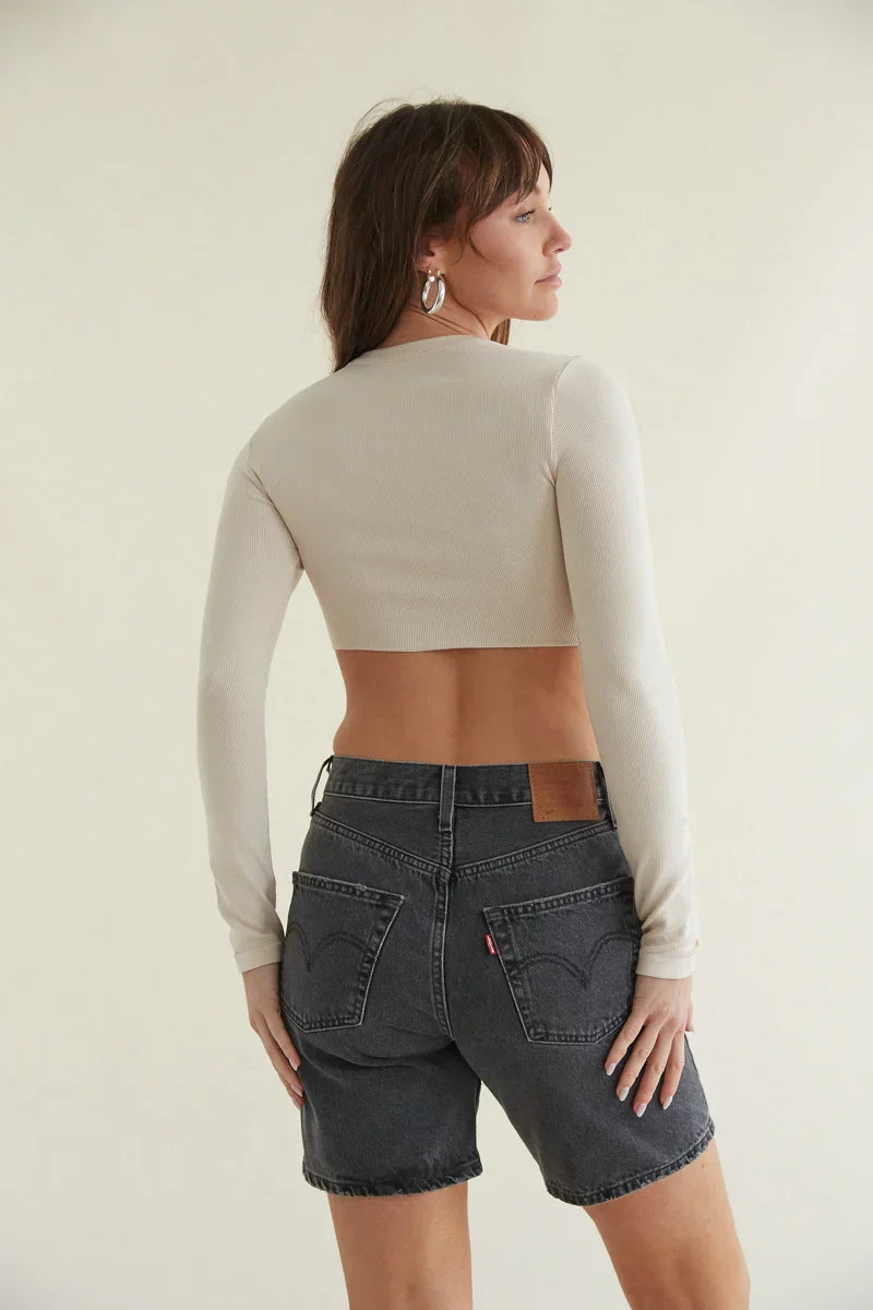 Levi's 501 Short '90s Noir Délavé