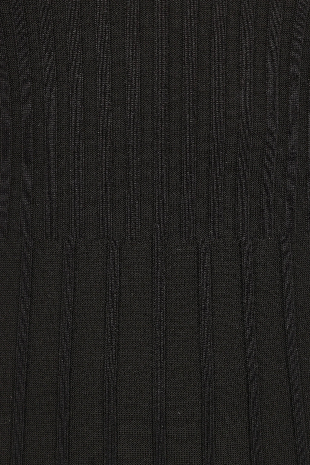 Robe longue Alison à manches longues - Noir