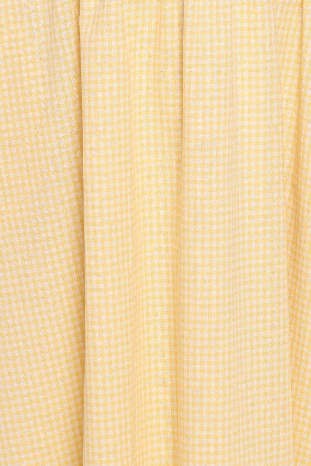 Kinslee Midi Dress - Yellow Gingham