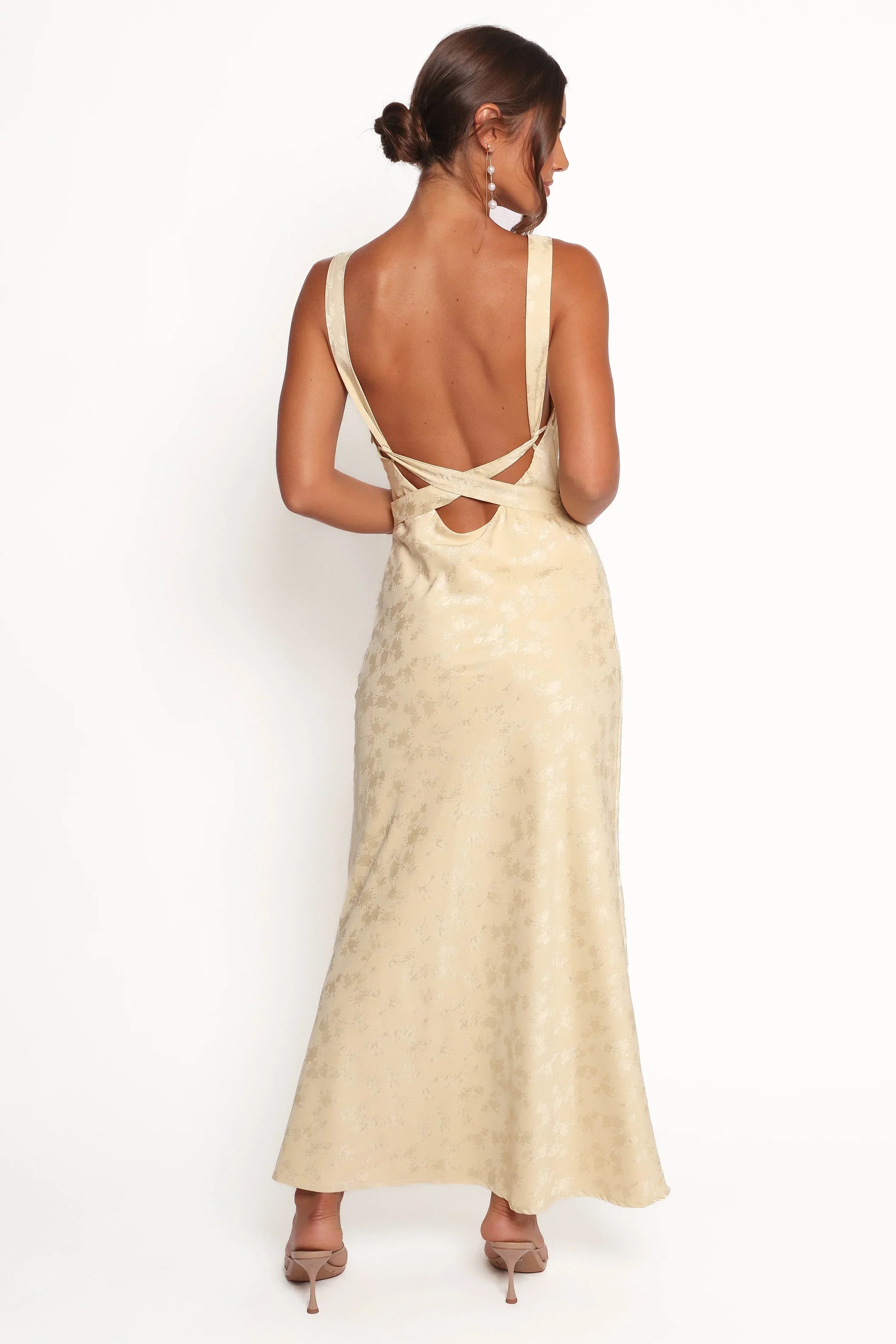 Robe longue Malie - Citron