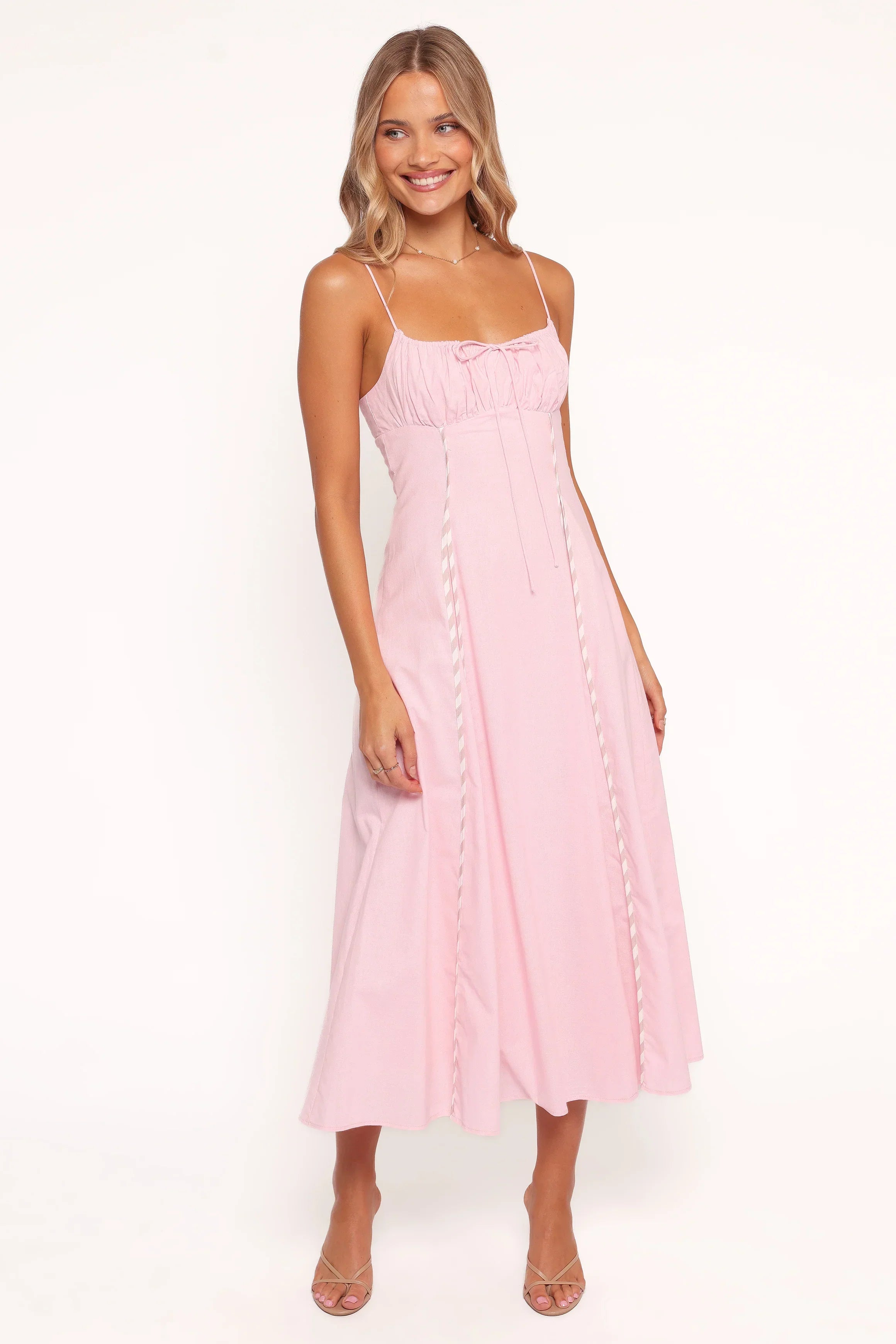 Robe midi Talyn - Rose