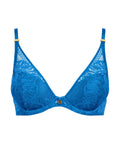 Love Soul Soutien-gorge pigeonnant foulard Azure