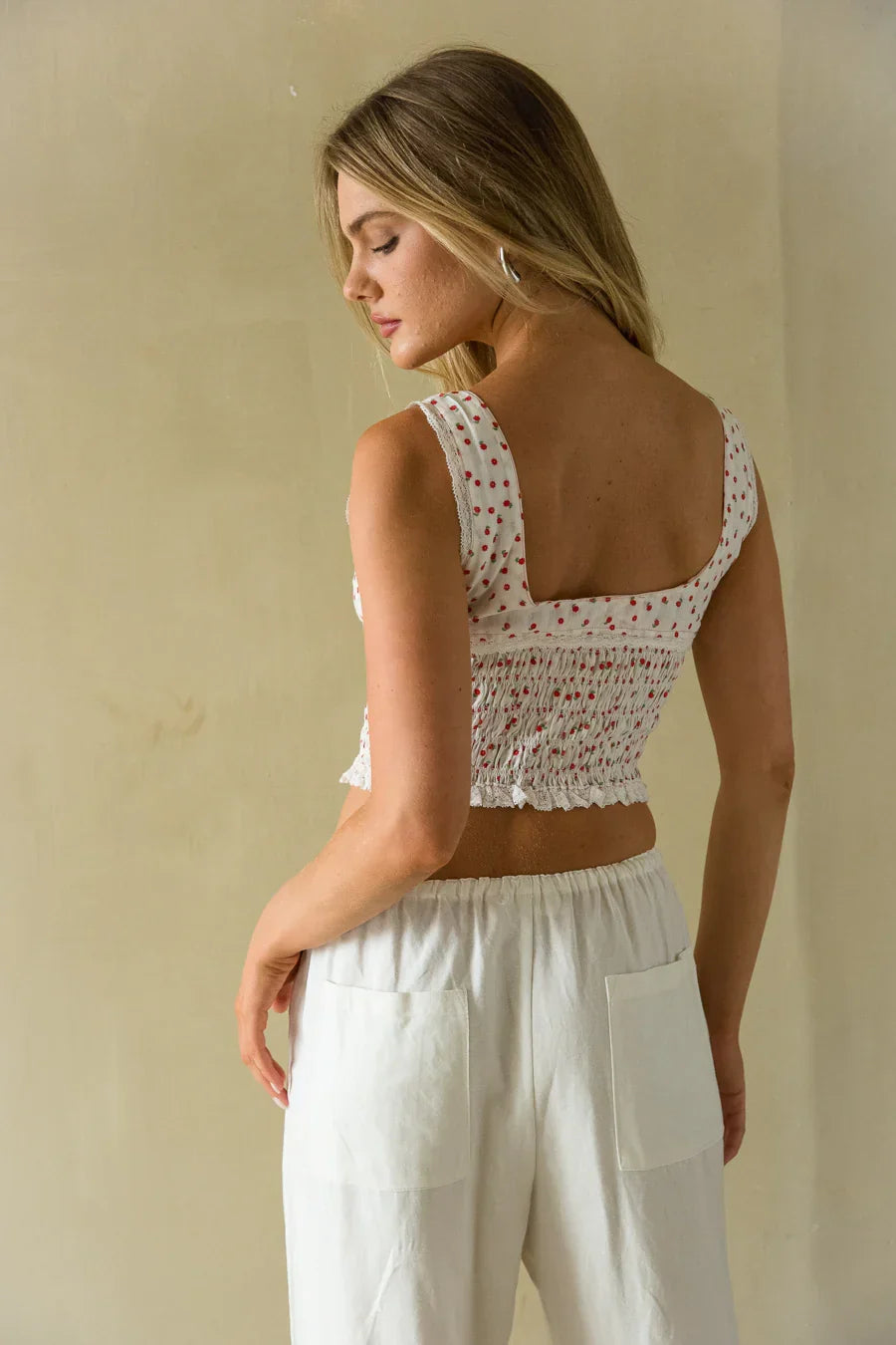 Haut smocké Posie Picnic