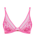 Soutien-gorge triangle à armatures Rules of Attraction rose vif