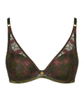 Sound of Heart Soutien-gorge Plunge foulard Dark Garden