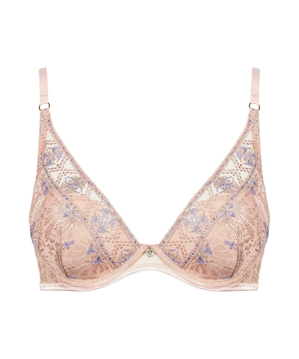 Sound of Heart Soutien-gorge Plunge foulard Lavande Aura