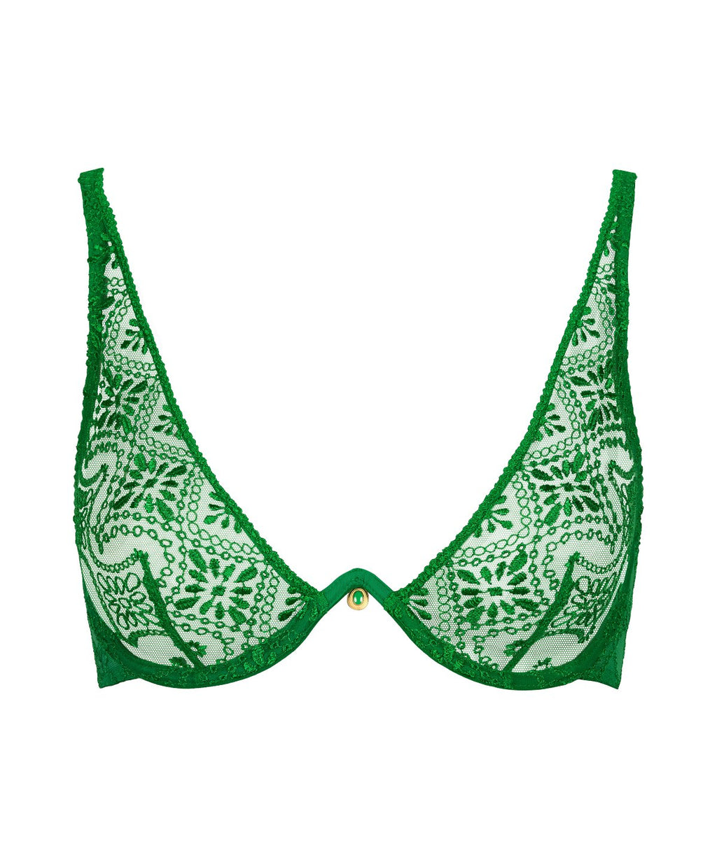 Losing my Mind Soutien-gorge Triangle mono-armature Green Island