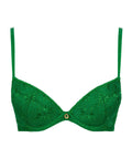 Soutien-gorge push-up rembourré Losing my Mind Green Island