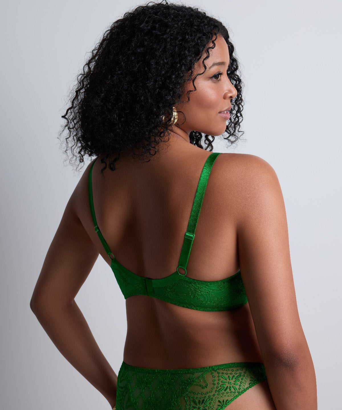 Soutien-gorge push-up rembourré Losing my Mind Green Island