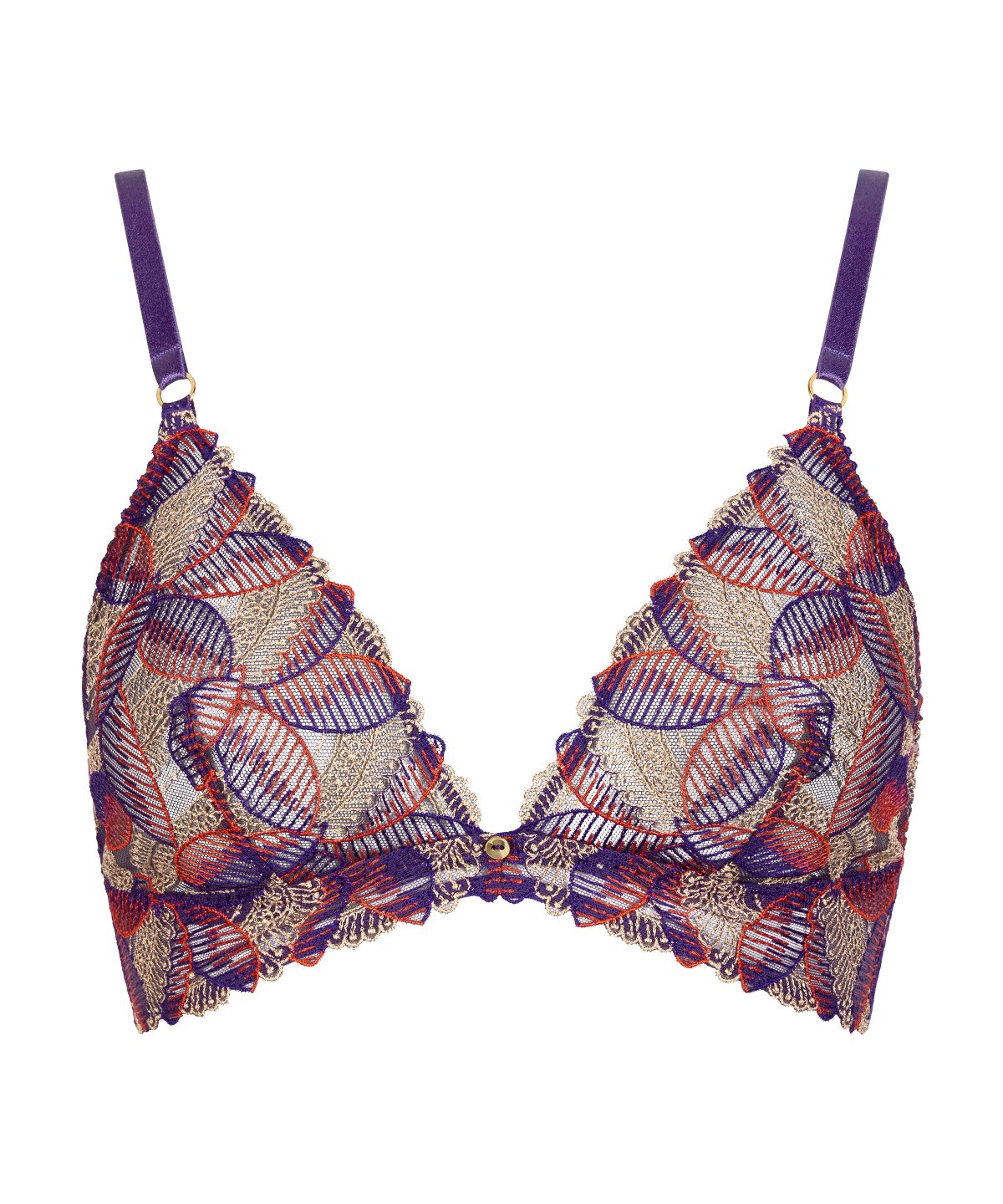 Brassière triangle Life Celebration Vivid Purple