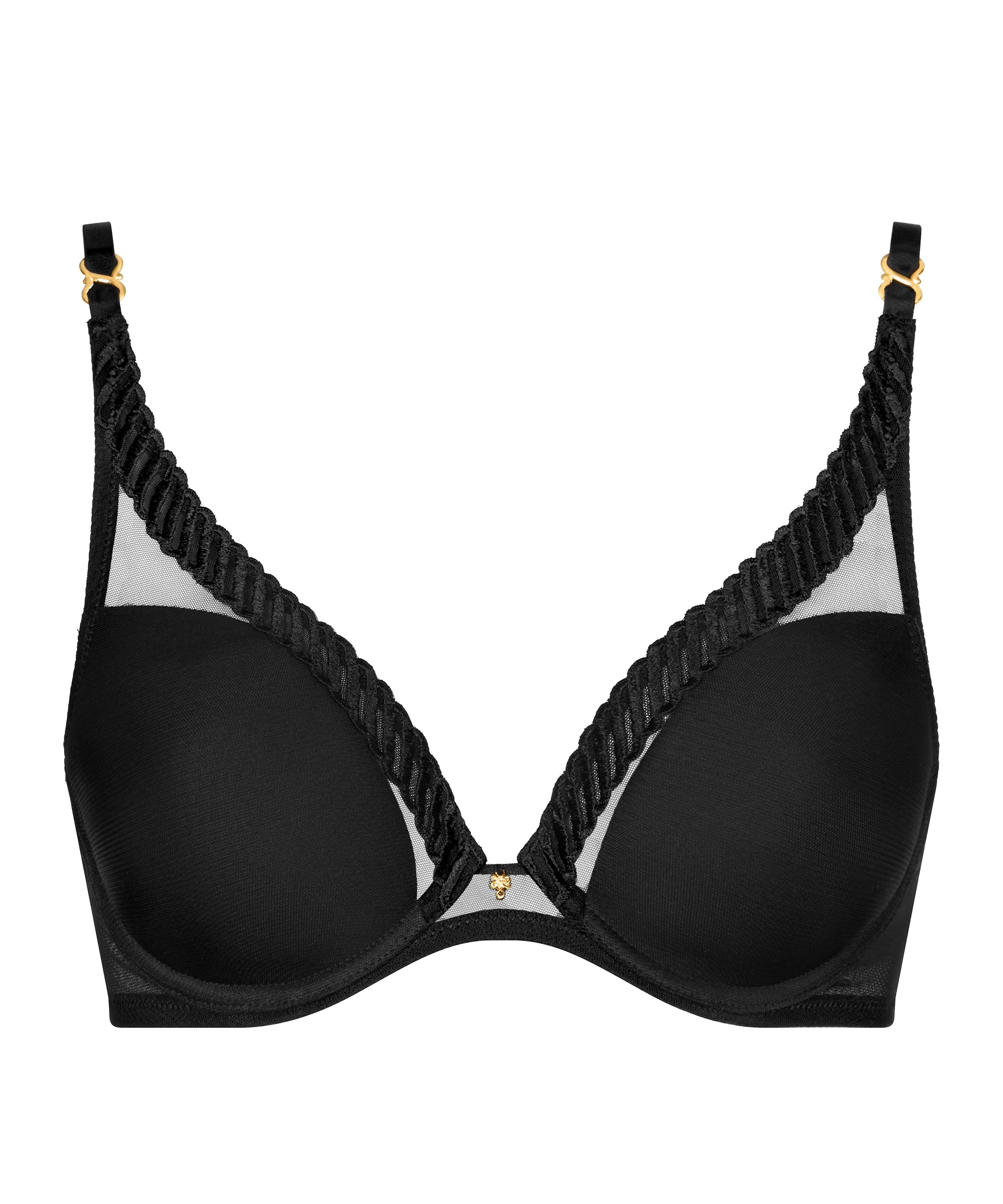 Sheer Emotion Soutien-gorge Triangle avec armatures Noir