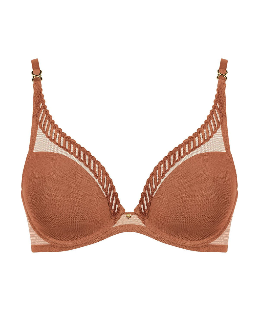 Sheer Emotion Soutien-gorge triangle avec armatures Honey