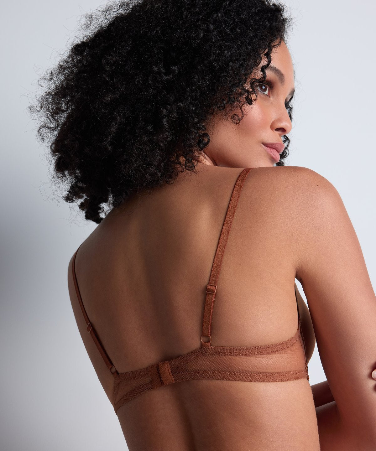 Sheer Emotion Soutien-gorge Push-up coques Honey