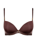 Sheer Emotion Soutien-gorge Push-up coques Sepia
