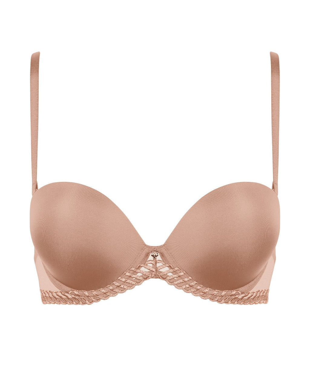 Sheer Emotion Soutien-gorge Bandeau plunge Sand