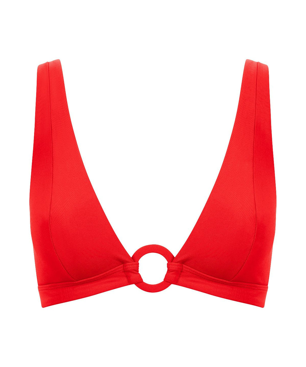 Summer Essence Haut de maillot de bain Triangle Fire