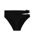 Summer Essence Bas de maillot de bain taille haute Noir