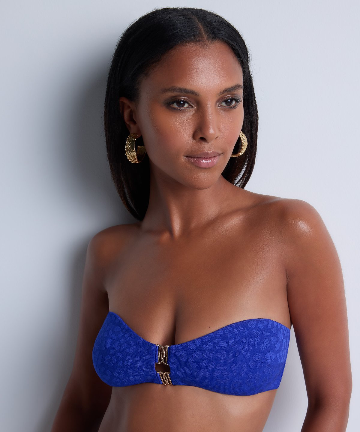 Colours Flow Haut de maillot de bain Bandeau coques amovibles Ultramarine