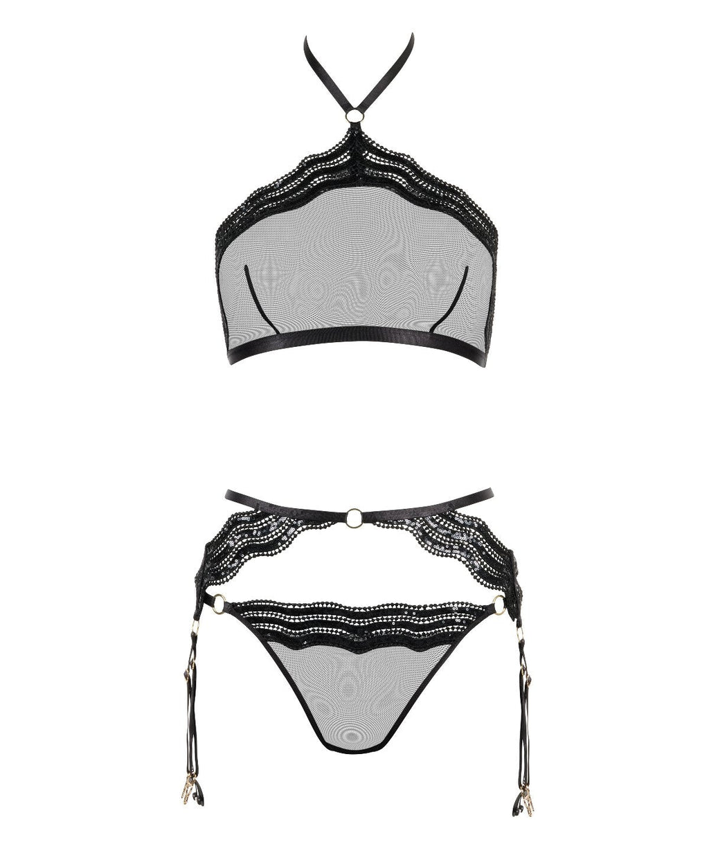 Accessoire « Naughty List » Onyx noir