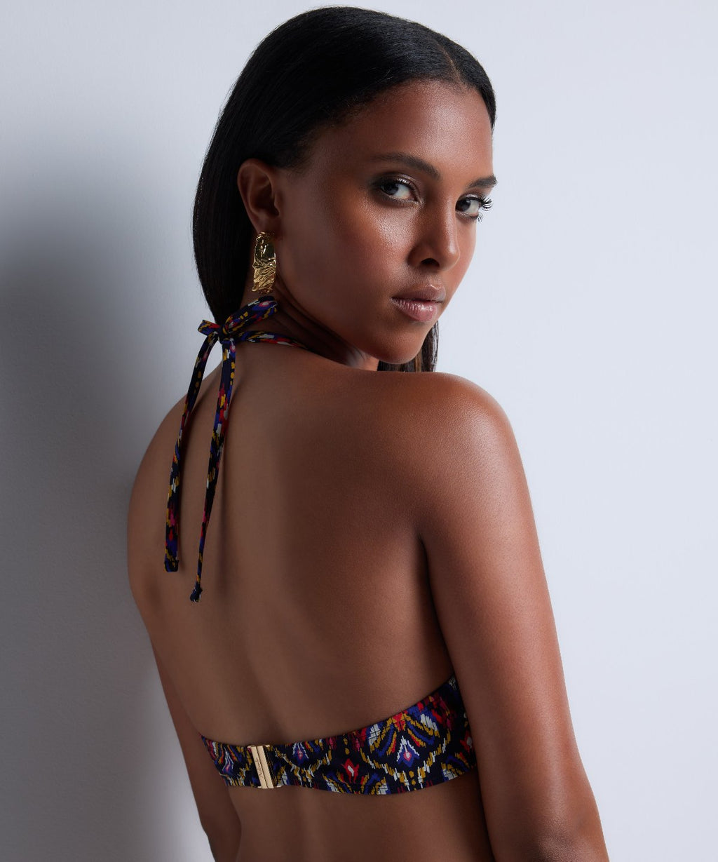 Sunkissed Allure Haut de maillot de bain Armatures Ikat