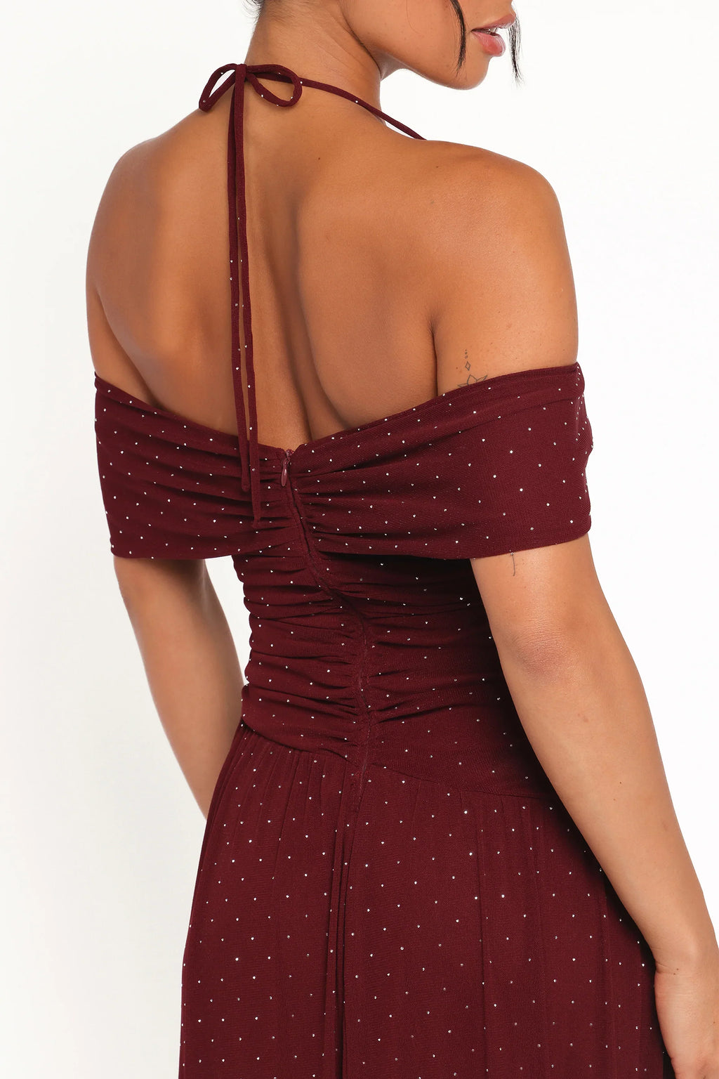 Robe longue Mayven – Bourgogne