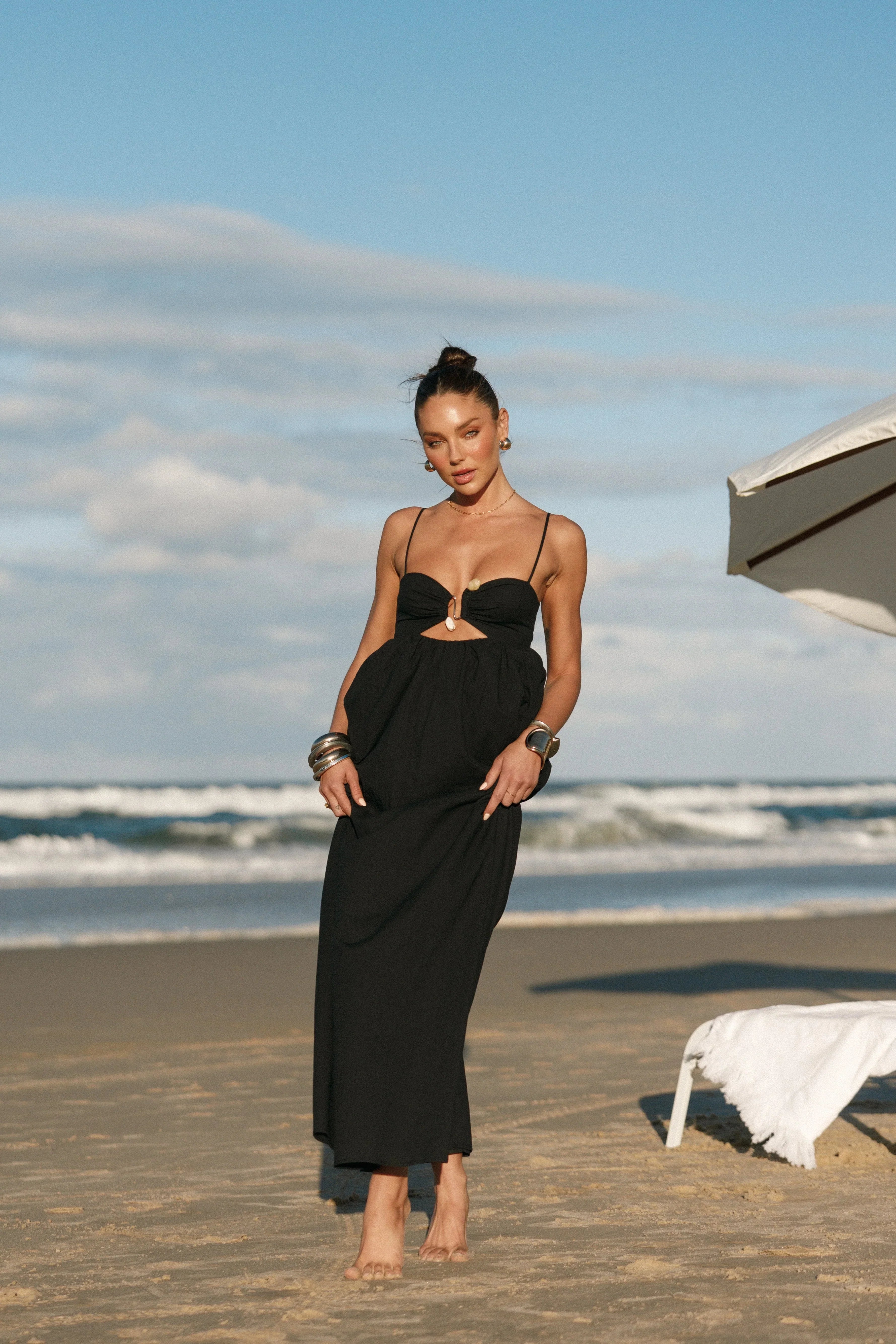 Robe longue Tanala – Noir