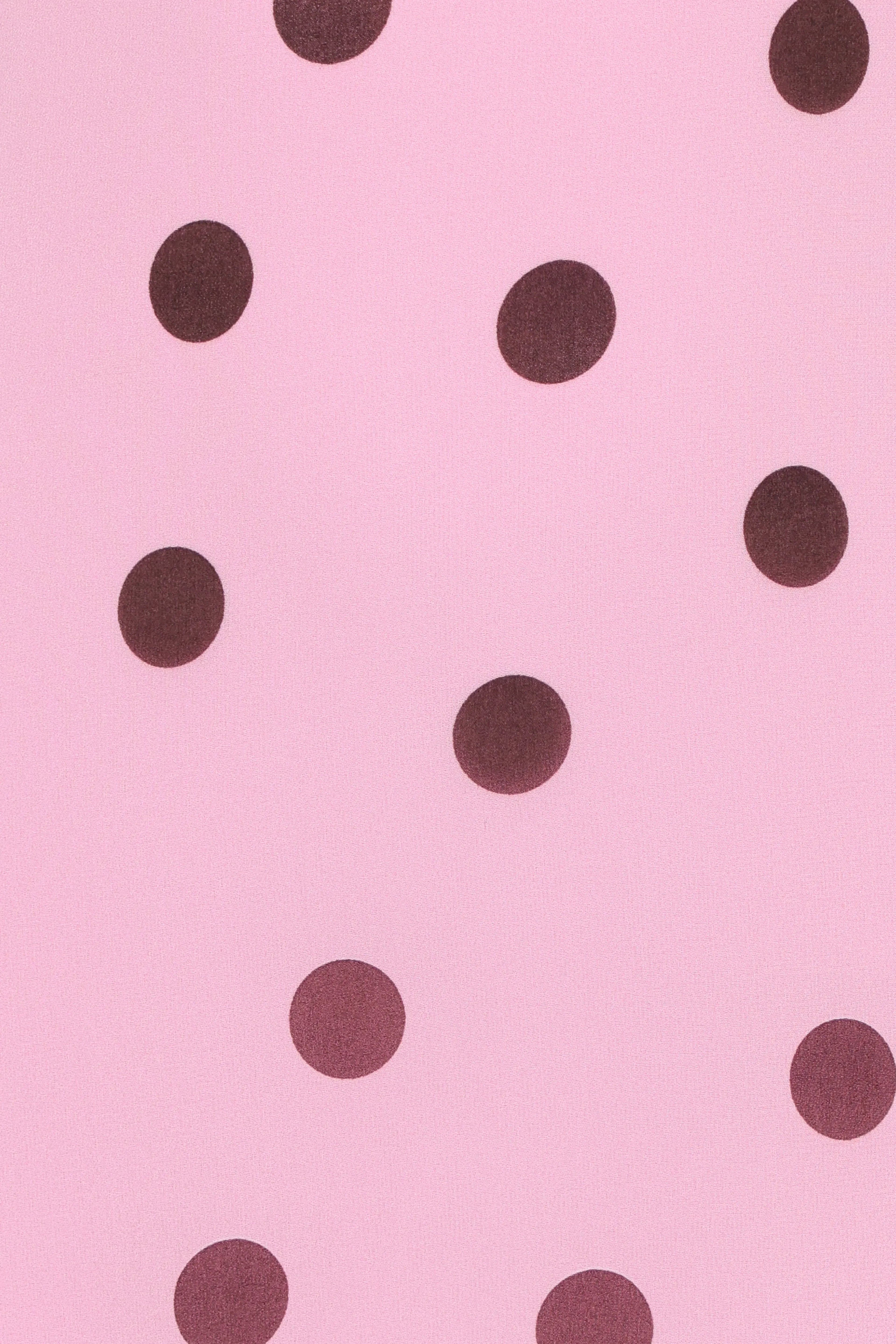 Robe longue Keani - Pois roses