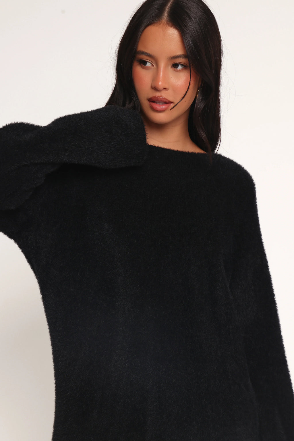 Mitchell Knit Mini Dress - Black