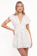 Robe Courte Volants Wendi - Imprimé Floral