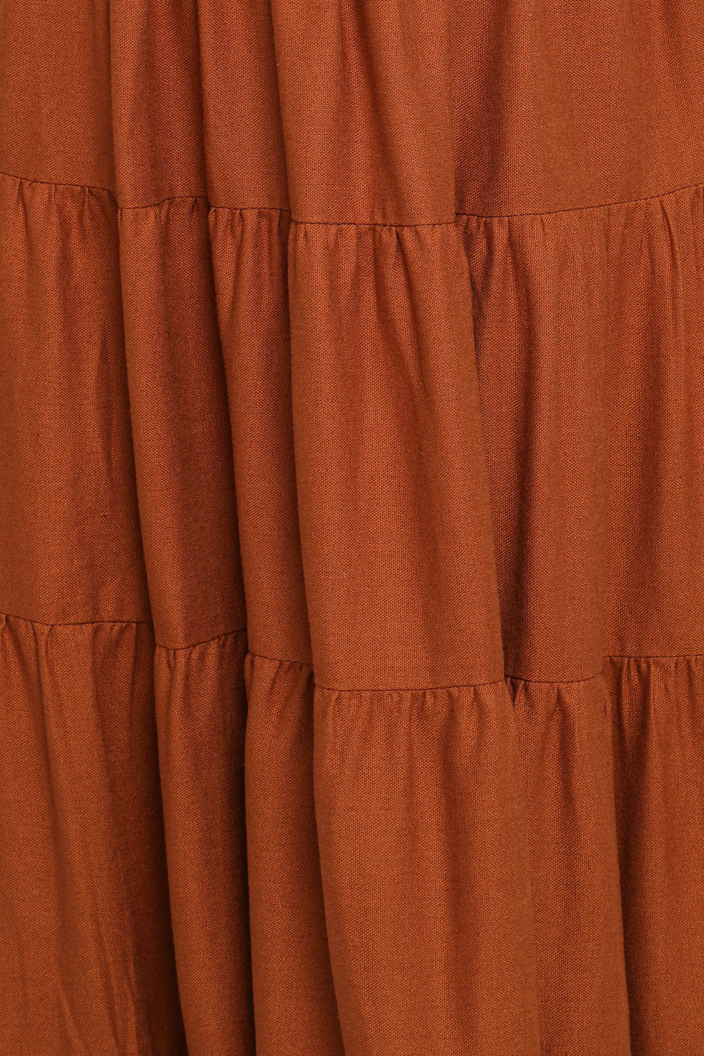 Robe midi bustier Sitara - Marron