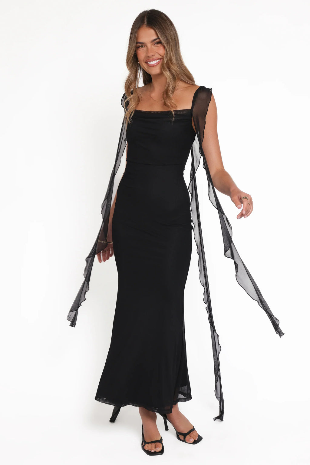 Chiara Maxi Dress - Black